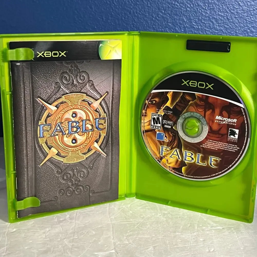 Fable‎ (Microsoft Xbox, 2004) - Complete w/ Manual